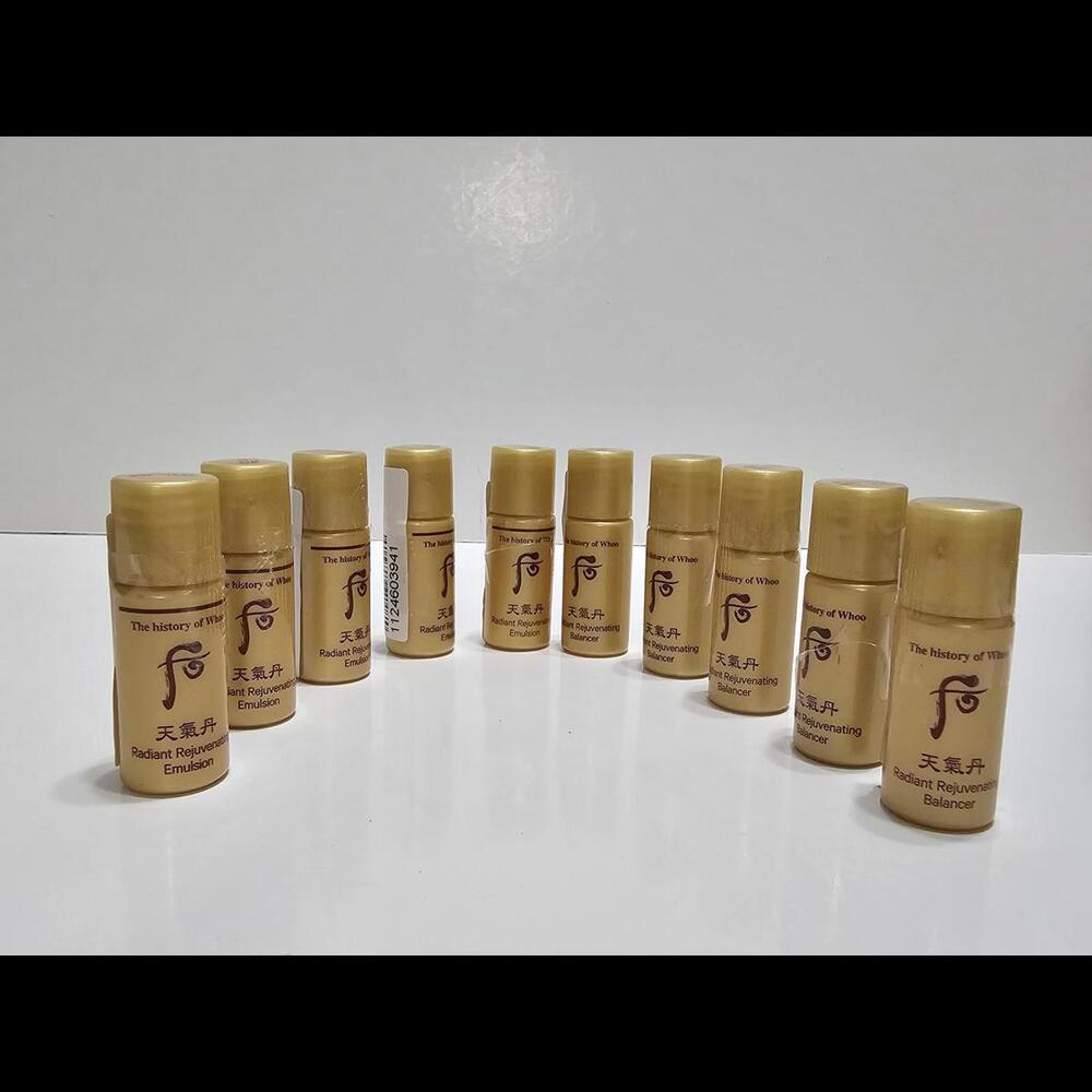 The History of Whoo -Cheongidan Balancer& Emulsion mini size set 10pcs